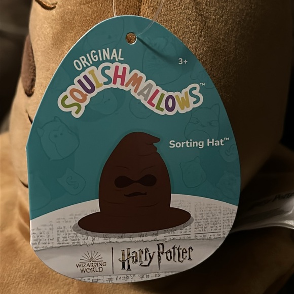 NWT-Squishmallows Original “Harry Potter” 6.5 Inch The Sorting Hat Plush - Picture 8 of 9